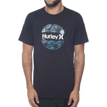 Imagem de Camiseta Hurley Garden Masculina Preto