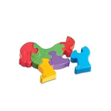 Imagem de Meu Primeiro Quebra Cabeça 6 Peças p/Montar Estimula a Criança - 34332