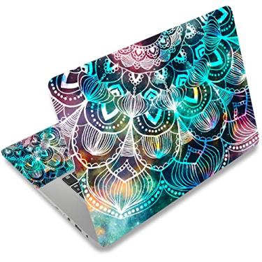 Imagem de icolor Adesivo decalque para laptop 12 13 13,3 14 15 15,4 15,4 15,6 polegadas personalizado universal notebook vinil skin adesivos capa arte decalque protetor de computador (colorido)