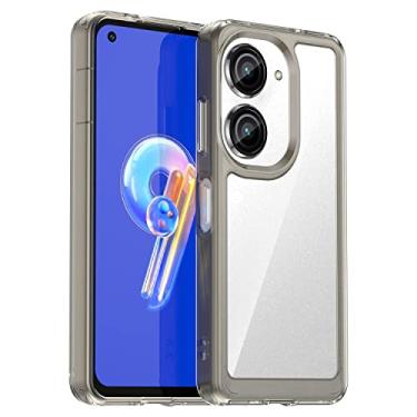 Imagem de HONGYAN Capa de telefone Para ASUS ZenFone 9 Colorful Series Acrylic + TPU Case Telefone Capa protetora