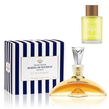 Imagem de Perfume Marina de Bourbon Classique 100ml Edp Feminino Com Oleo de Argan Nutrição