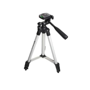 Imagem de Tripé Telescópio Para Ring Light Câmera Celular 1M Ajustável