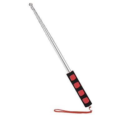 Imagem de Tingpai Novíssimo 2 metros de aço inoxidável ao ar livre bandei va telescópica pa 'Professores Flagpole Ensino Pointer Tour Guide Fa a 79 "Flagstaff