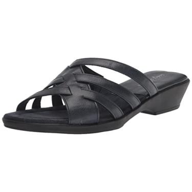 Imagem de Easy Street Sandália feminina Rapid Slide, Azul marino, 6 X-Wide