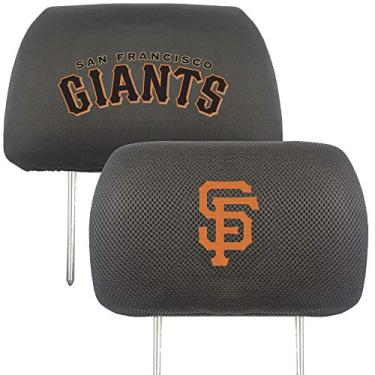 Imagem de Capas para encosto de cabeça automotivo MLB San Francisco Giants, cores do time, tamanho único