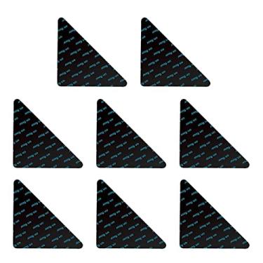 Imagem de tapete | antiderrapante tapete apertos com atualização dupla face fita - tapete, almofada carpete com triângulo, ângulo reto em forma L, quadrado, design Fovolat