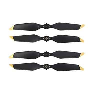 Imagem de MOOKEENONE 4X Gold Drone Propellers CW/CCW 8331 Blades Props Propellers for DJI Mavic Pro Platinum