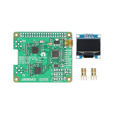 Imagem de Qudai MMDVM Duplex Hotspot Board com OLED Display Suporte DMR P25 D Star Mini Relay Module Suporte UHF VHF para Raspberry Pi