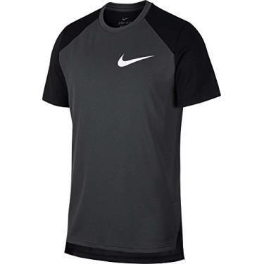 Imagem de Camiseta de basquete masculina Nike Dry Spotlight (antracite/preto/branco, M)