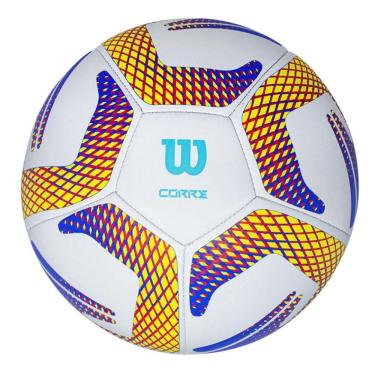Imagem de Bola De Futebol De Campo Tcorre 5 Wilson Cor Azul/Amarelo