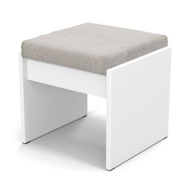 Imagem de Banco | Banqueta Versátil Branco