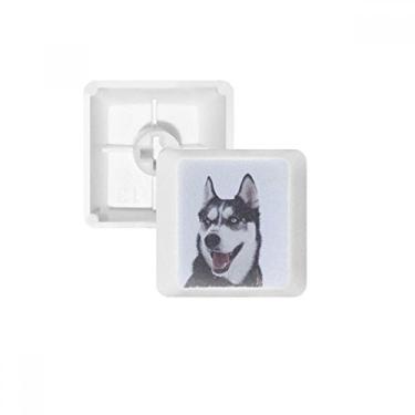 Imagem de Kit de atualização de teclado mecânico PBT com imagem Husky Big Dog Snow