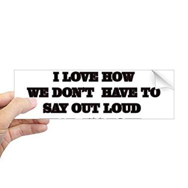 Imagem de DIYthinker Adesivo retangular com citação "Dear Dad" para notebook, janela