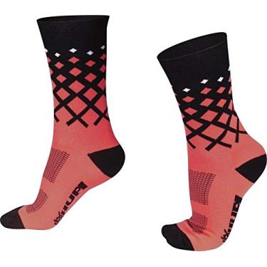 Imagem de Meia Hupi Arancione 1 Par Cano Médio, Cor: ALARANJADO, Tamanho: Único 36-42