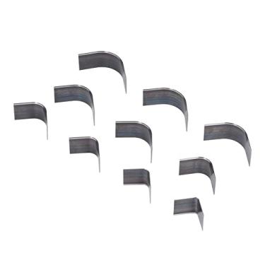 Imagem de 10 Pçs Cortador de Couro Ferramenta para Artesanato de Couro Punch Aparador Conjunto de Ferramentas para Artesanato Kit para Papelão Borracha