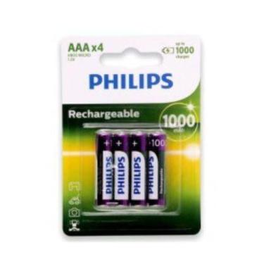 2 Pilhas Recarregáveis Aaa Palito Philips 1,2v - Pilhas - Magazine