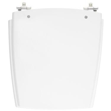 Imagem de Assento Sanitário Nuage Branco Tampa para Vaso Incepa de Madeira Laqueada