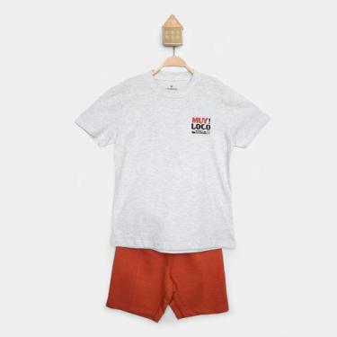 Imagem de Conjunto Infantil Curto Hering Camiseta E Short Menino