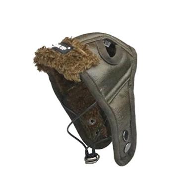 Imagem de NOLITOY marrom chapéu de piloto para animais de estimação mostre o traje do animal de estimação capacete traje de animal de estimação criativo de animal de estimação criativa Moda