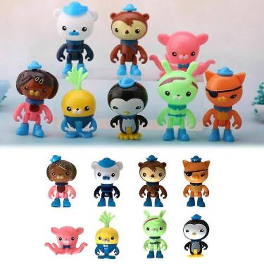 Imagem de 8 Pcs Set As Figuras Octonautas Octo Crew Pack Action Figure