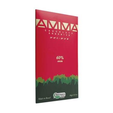 Imagem de Chocolate Orgânico 60% Cacau - Amma 80g