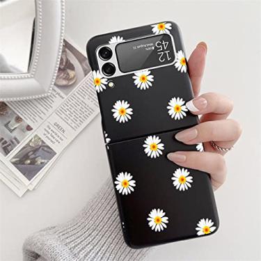 Imagem de Para Samsung Galaxy Z Flip3 Flip4 5 Capa preta rígida para Samsung ZFlip5 Galaxy ZFlip3 para sansung z flip 3 4 5 zflip 3 Capa Fundas, Khey, 12xchuju, ForGalaxyZFlip5 (5G)