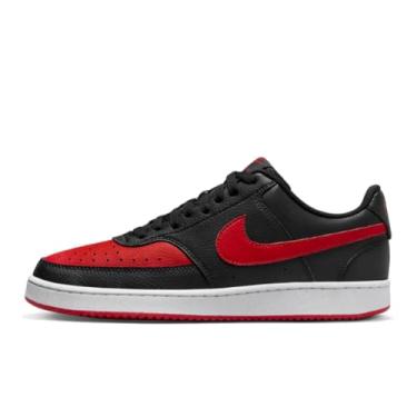 Imagem de Nike Tênis feminino de basquete masculino, Preto/vermelho universitário/branco, 45