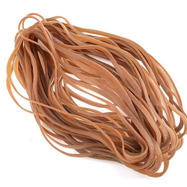 Imagem de Coopay Conjunto de 120 faixas de borracha grandes para lata de lixo a granel, faixas de borracha grandes de 20 cm de comprimento, resistentes, faixas elásticas fortes para material de escritório,