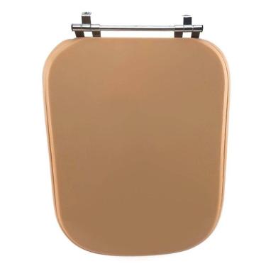 Imagem de Assento Sanitário Poliéster para Louça Tivoli ideal Standard Aço Visone Visone