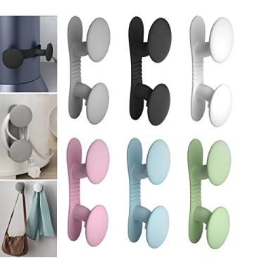 Imagem de Organizador de cabos para eletrodomésticos, suporte de cabo, envoltório de cabos, utensílios de cozinha, organizador de cabos, batedeira, fritadeira a ar, cafeteira, ganchos de parede adesivos