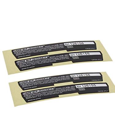 Imagem de 5 peças de adesivos para Game Boy Advance GBA AGB-001