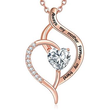 Imagem de Lucphiler & Co. My Sister Love You, colar com pingente Unbiological Soul Sister Forever Friend, joia de amizade para mulheres e meninas, de aniversário dela de BFF, Irmão, irmãos, Latão, Zircônia cúbica