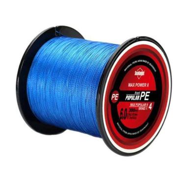Imagem de Linha Pesca Multifilamento Trançada 0,4 4 X 300M 8Lb Max Pow