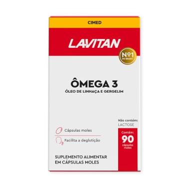 Imagem de LAVITAN OMEGA 3 MAIS CAPS c/ 90 CÁPSULAS