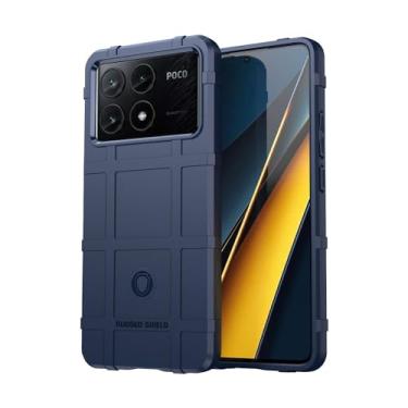 Imagem de Capas para Xiaomi Poco X6 Pro 5G.Caso básico,Botão de pressão flexível / 360 ° Proteção completa,Escudo Rugged