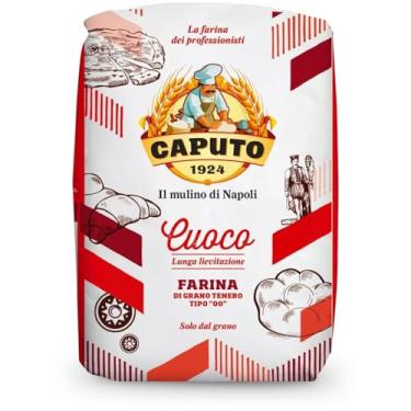 Imagem de Farinha 00 Italiana Caputo Cuoco 1kg Para Pizzas, Pães e massas