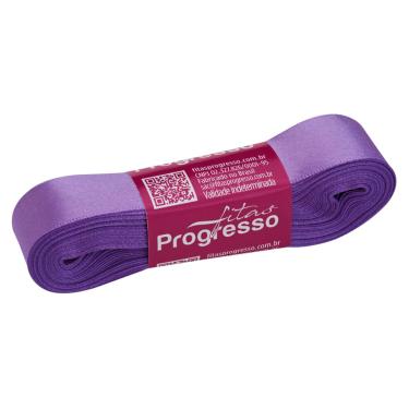 Imagem de Fita de Cetim Progresso Face Simples, Rolo c/ 10m, 22mm, Lilás Lavanda - CF005.356