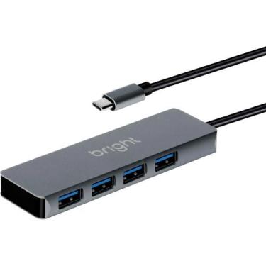 Imagem de Hub USB 4 Portas BRIGHT HB001 HDMI 4K