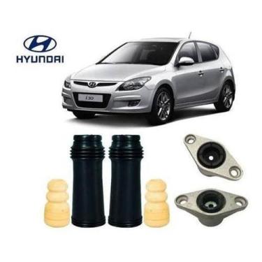 Imagem de Kit Coxim Batente Coifa Traseiro Hyundai i30 09-12 - Auto Flex