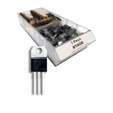 Imagem de 5x Transistor Bta08-600 = Bta 08-600 = Bta08 600 Triac - CHIP SCE