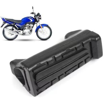Imagem de Borracha Estribo Pedal Apoio Dianteiro Ybr 125 Anos 2000 2001 - Dvsc