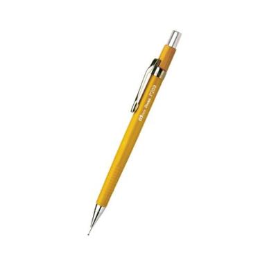 Imagem de Lapiseira Pentel Sharp Legítima 0.9mm Grafite Ponta Grossa, Amarelo