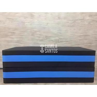 Imagem de Step Eva 60x28x10cm Academia/aeróbica/fitness, Azul