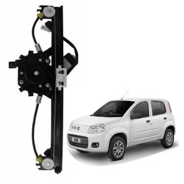 Imagem de Maquina Vidro Eletrico NOVO Uno Evo Traseira Direita + Motor - Zinni G