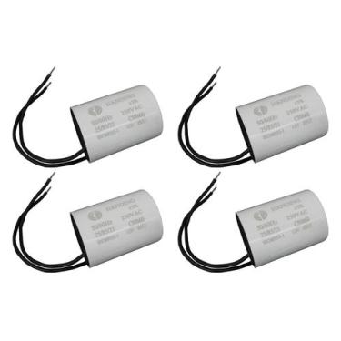 Imagem de 4 Capacitor de Partida 25uf 250vac Motor Portão Eletrônico Ppa Rossi R