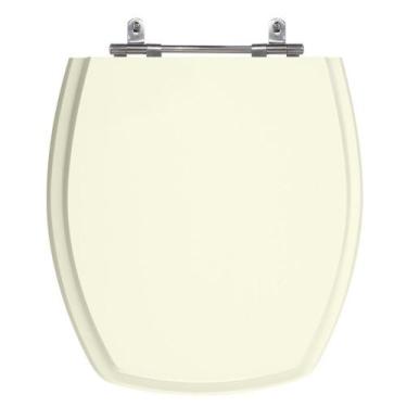 Imagem de Assento Sanitário Thema Biscuit (Bege Claro) Tampa para Vaso Incepa de