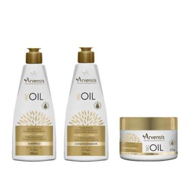 Imagem de Kit Arvensis Tec Oil Shampoo Condicionador Máscara