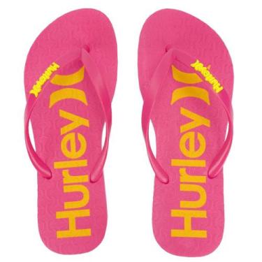 Imagem de Chinelo Feminino Hurley One e Only Rosa Pink, 35/36, Rosa