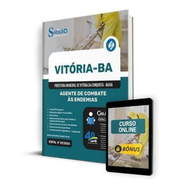 Imagem de Apostila Pref Vitória da Conquista BA 2024 Ag Comb Endemias - Editora 