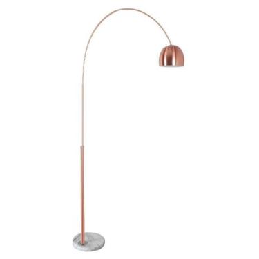 Imagem de Luminária Chão Piso Arco Base Mármore Ajustável 170cm Tam. P 801s - GI